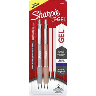 👉 Blauw vullingen active Gelschrijver Sharpie S-Gel Metal 0,7mm blister + 2 3026981626449