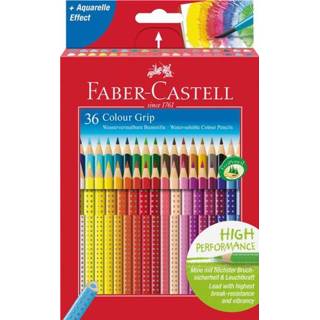 👉 Kleurpotlood active Kleurpotloden Faber-Castell Grip setà 36 stuks assorti 4005401124429