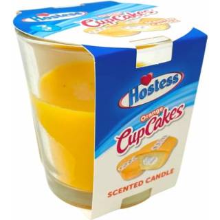 👉 Cupcake oranje Hostess - Orange Scented Candle 90 Gram