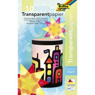 Transparant papier active Folia 18,5x29,7cm 42gr ass 4001868008104