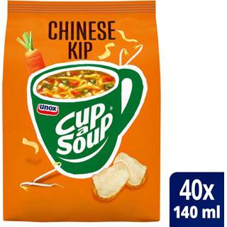👉 Active Cup-a-Soup Unox machinezak Chinese kip 140ml 8711200203604