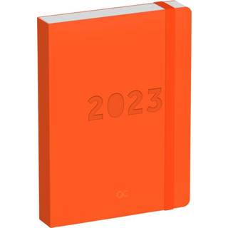 Agenda oranje active 2023 110x150 QC Colour 1dag/1pagina dahlia orange 5410574535559