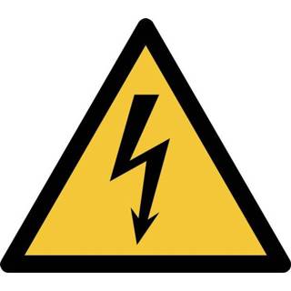 Active Pictogram Tarifold waarschuwing elektrische spanning 200x176mm 8713739328308
