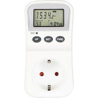 Energiekostenmeter active Hama digitaal voor in stopcontact met lcd display, 4047443491213