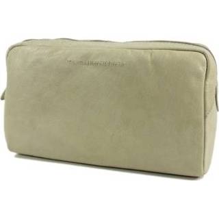👉 Leren toilettas wit Off White MARINA Antique Buff Crumbled 8719241087016