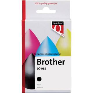 👉 Inktcartridge zwart active Quantore Brother LC-985 8712453074850