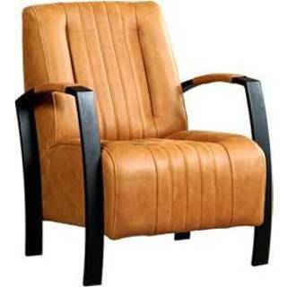 👉 Leren fauteuil bruin bruine leer glamour 324 bruin, leer, stoel 8719128962733