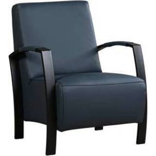 👉 Leren fauteuil blauw blauwe leer glory 159 blauw, leer, stoel 8719128964768