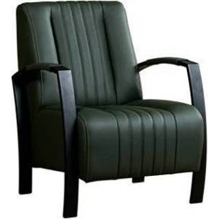 👉 Leren fauteuil groen groene leer glamour 22.5 groen, leer, stoel 8719128960814