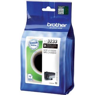 👉 Inktcartridge zwart active Brother LC-3233 4977766787246