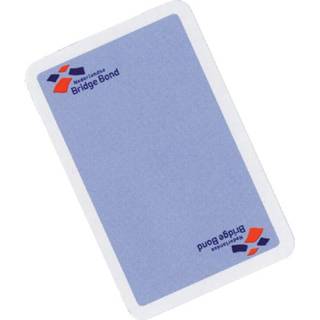 Speelkaart blauw active Speelkaarten bridgebond 8718719041642