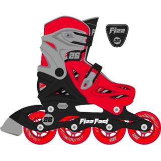 Inline skate rood zwart s active Street Surfing Fizz Fast Skates 31-34 Rood/Zwart