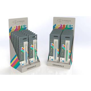 👉 Balpen active Parker Jotter Originals assorti displayà 12 stuks