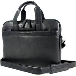 👉 Laptoptas zwart leer soft class. mannen ARIZONA leren heren 8719241086866