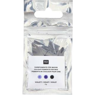 👉 Kaars violet active Kaarsen pigment - 5 gram 4065166015486