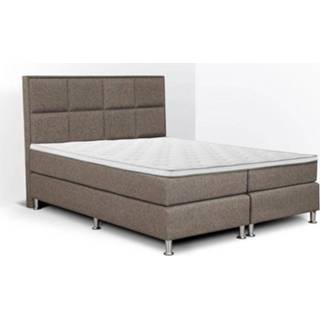 👉 Boxspring bruin Olympic Life Hard Face 160 x 200 cm