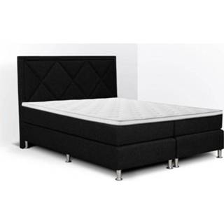 👉 Boxspring zwart Olympic Life Hoogverende Neo 160 x 200 cm