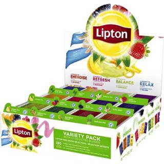 👉 Assortimentsbox active Thee Lipton 12x15stuks 8711200434268