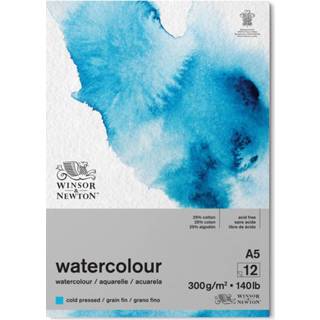 👉 Winsor&Newton - blok aquarelpapier - A5 - eenzijdig gelijmd