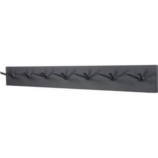 👉 Kapstok zwart staal Pull 7 Black 8712077107767