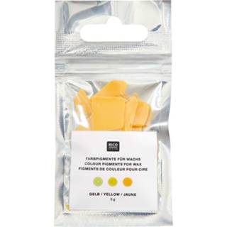 👉 Kaars geel active Kaarsen pigment - 5 gram 4065166015417