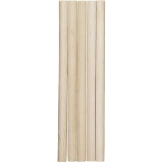 👉 Stokje houten active stok - 13 mm 22 cm 5 stuks 7320188046823