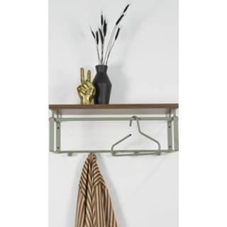 👉 Kapstok donkergroen staal REX 3 Dusty Green 8712077107897