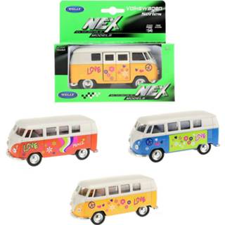 👉 Active Welly Volkswagen Bus 1963 met Print 8714627215519