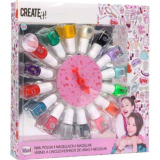 👉 Nagellak active Create It! Set met Keuzerad, 16st. 8719668006140