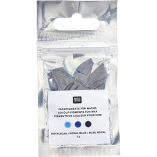 👉 Kaars koningsblauw active Kaarsen pigment - 5 gram 4065166015493