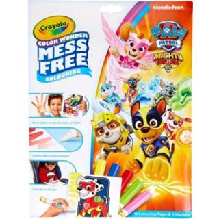 👉 Kleurboek active Crayola Color Wonder Paw Patrol Mighty Pups