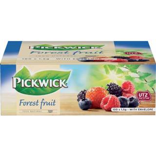 👉 Envelop active Thee Pickwick forest fruit 100x1.5gr met 8711000356449