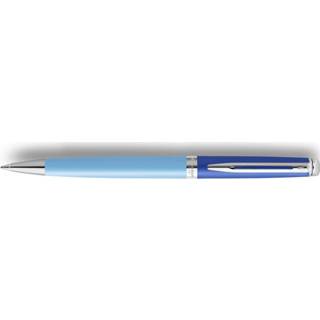 👉 Balpen blauw medium active Waterman Hémisphère Colour Blocking CT 3026981799273