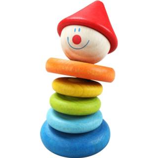 👉 Rammelaar houten active Classic World Clown 6927049001598