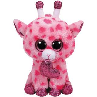 👉 Giraffe knuffel roze active TY Beanie Buddy Sweetums met Hartje 24 cm