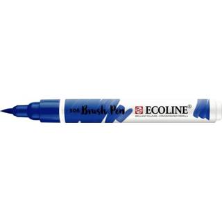 👉 Ultramarijn active Brushpen Talens Ecoline 506 donker 8712079388805