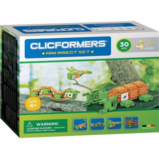 👉 Insecten setje active Clicformers Mini Set 4in1, 30 dlg. 8809465534196