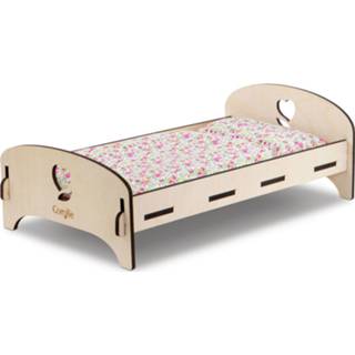 Poppenbed houten active Corolle - Floral 4062013141374