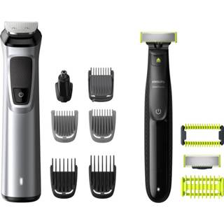 👉 Zwart limoen active Philips MG9710/90 Multigroom Series 9000 12in1 Trimmer Zilver/Zwart/Limoen 8710103977261