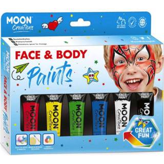 👉 Active Face & Body Paint Schminkset - Primaire Kleuren 5056135601136