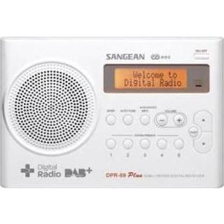👉 Draagbare radio wit active Sangean DPR-69 Professional Portable 4711317991139