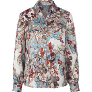 👉 Blous viscose Blouse 100% Uta Raasch multicolour