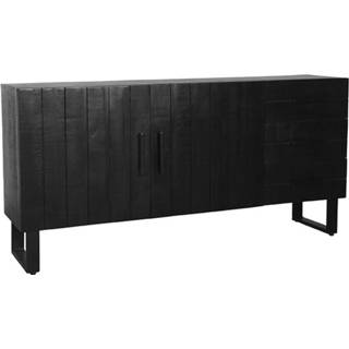 👉 Dressoir antraciet velours active LABEL51 Santos - 8720195419464