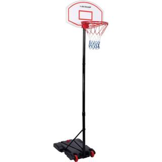 👉 Basketbalring active Dunlop met Standaard, 165-205cm 8711252474250