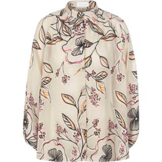 👉 Blous wit Blouse bloemenprint St. Emile