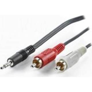 👉 ADJ AV kabel 1 x 3.5mm + 2 RCA 1,5 meter