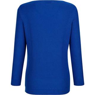 👉 Trui blauw effen met hoog katoengehalte MONA Royal blue 4055709936033