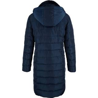 👉 Imitatiebont kunstvezels blauw effen marine Jas met heerlijk zacht beleg van MONA 4055708819054
