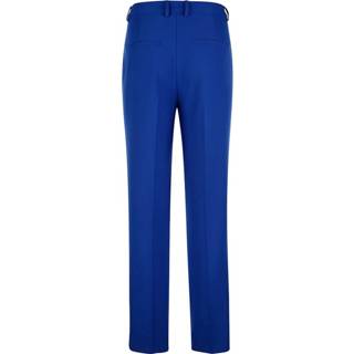 👉 Broek blauw effen met smalle pijpen Paola Royal blue 4055709473309