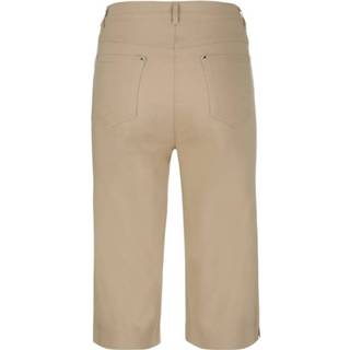 👉 Bermuda elastisch kunstvezels effen beige van zeer materiaal Paola Taupe 4055709634519